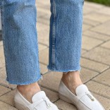 Женские замшевые лоферы Loro Piana Open Walk