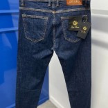 Мужские джинсы тёмно-синего цвета Loro Piana batal