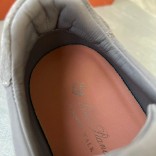 Замшевые кроссовки Loro Piana Week End Walk - Grey Замшевые кроссовки Loro Piana Week End Walk - Grey