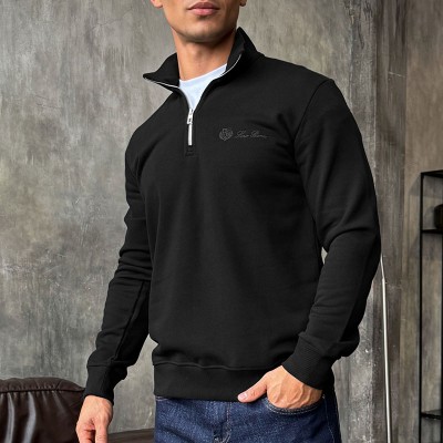 Кофта с высоким горлом Loro Piana - Black