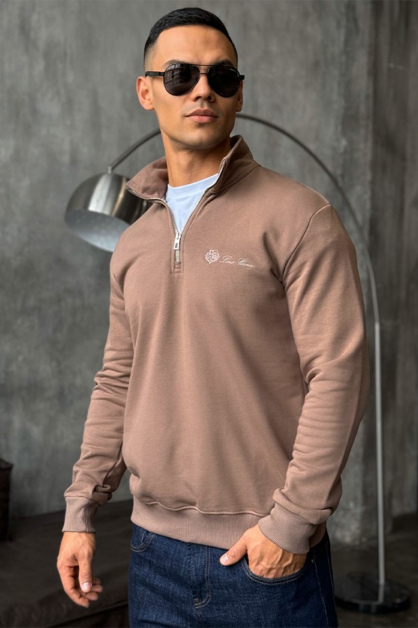 Кофта с высоким горлом Loro Piana - Brown Кофта с высоким горлом Loro Piana - Brown