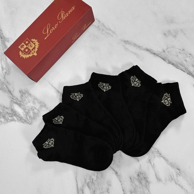 Комплект носков Loro Piana beige logo