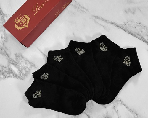 Комплект носков Loro Piana beige logo