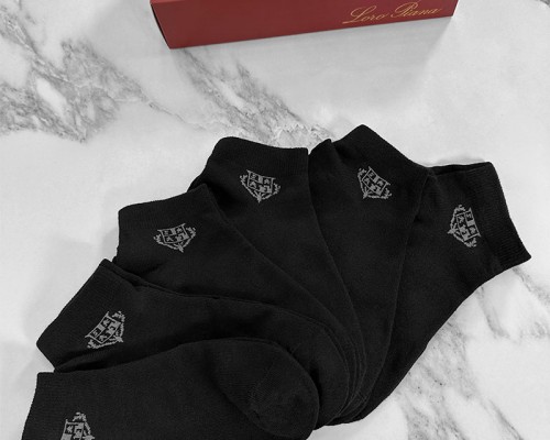 Комплект носков Loro Piana grey logo