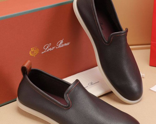 Кожаные лоферы Loro Piana