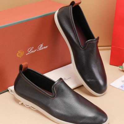 Кожаные лоферы Loro Piana