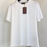 Мужская белая футболка Loro Piana