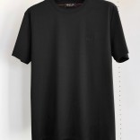 Мужская чёрная футболка Loro Piana