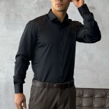 Мужская чёрная рубашка Loro Piana