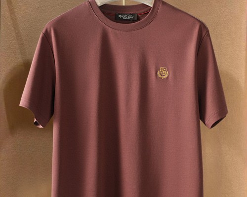 Мужская футболка Loro Piana Premium - Brick Red