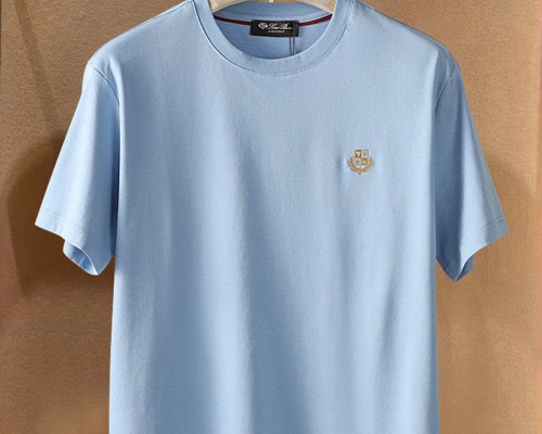 Мужская футболка Loro Piana Premium - Light Blue