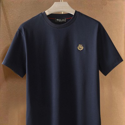 Мужская футболка Loro Piana Premium - Navy