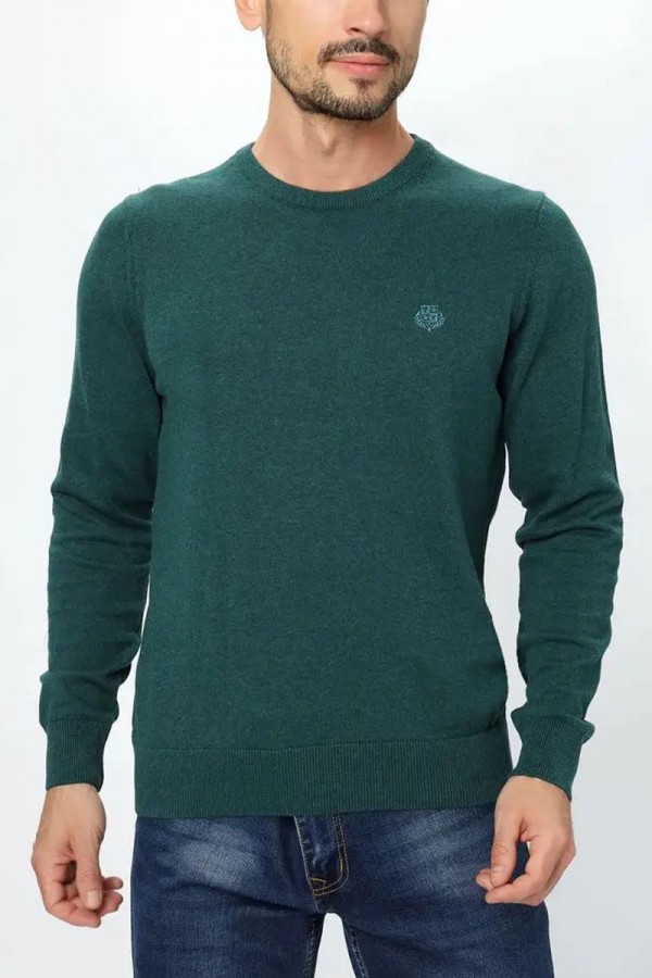 Мужская кофта Loro Piana зелёного цвета