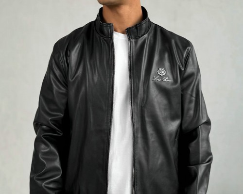 Мужская кожаная куртка Loro Piana