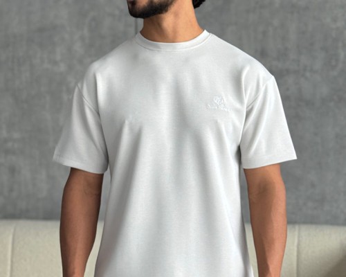 Мужская серая футболка Loro Piana