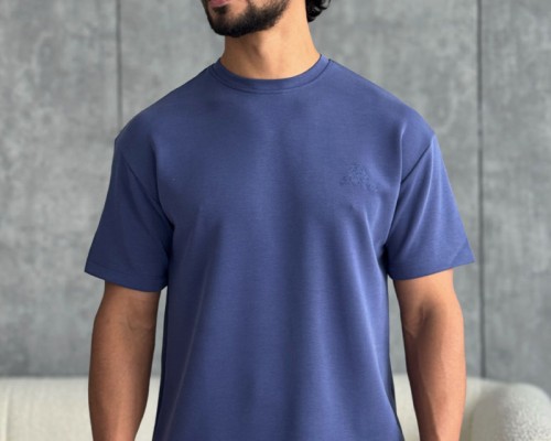 Мужская синяя футболка Loro Piana