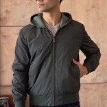 Мужская ветровка Loro Piana зелёного цвета