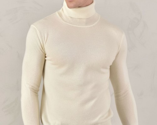 Мужская водолазка Loro Piana Premium - Beige