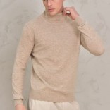 Мужская водолазка Loro Piana Premium - Light Tan