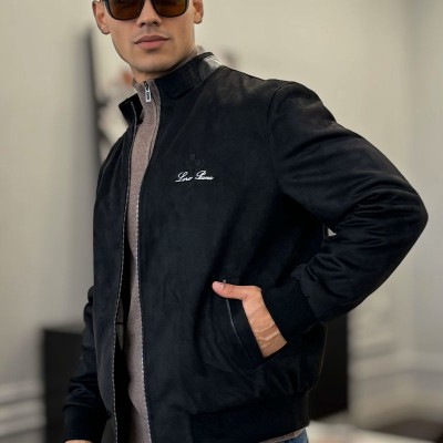 Мужская замшевая куртка Loro Piana