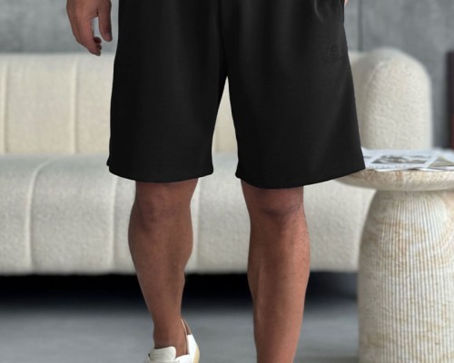 Мужские чёрные шорты Loro Piana