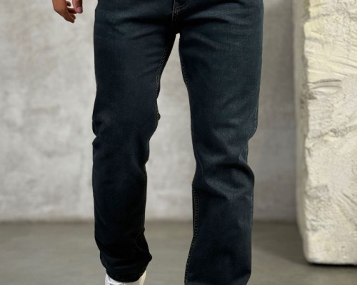 Мужские джинсы Loro Piana тёмно-синего цвета