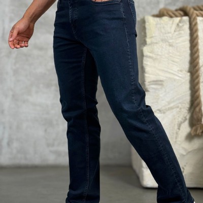 Мужские джинсы Loro Piana тёмно-синего цвета