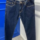 Мужские джинсы тёмно-синего цвета Loro Piana straight