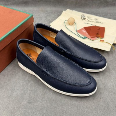 Мужские кожаные лоферы Loro Piana