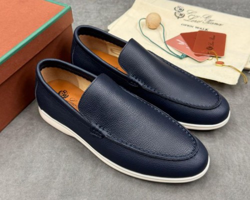 Мужские кожаные лоферы Loro Piana