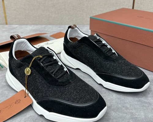 Мужские кроссовки Loro Piana 360 Lp Flexy Walk - Black