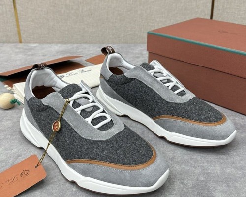 Мужские кроссовки Loro Piana 360 Lp Flexy Walk - Grey