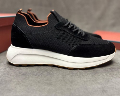 Мужские кроссовки Loro Piana knitted - Navy