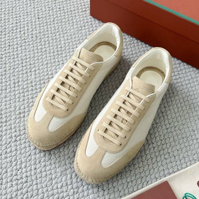 Мужские кроссовки Loro Piana Sea Tennis Walk - Beige