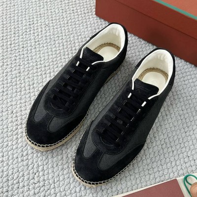 Мужские кроссовки Loro Piana Sea Tennis Walk - Black