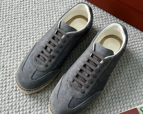 Мужские кроссовки Loro Piana Sea Tennis Walk - Grey