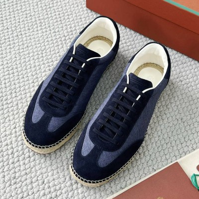 Мужские кроссовки Loro Piana Sea Tennis Walk - Navy