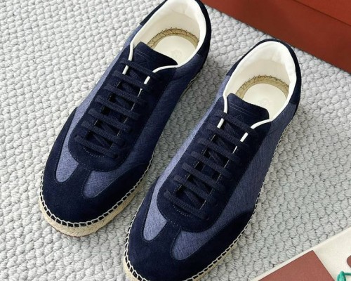 Мужские кроссовки Loro Piana Sea Tennis Walk - Navy