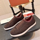 Мужские кроссовки Loro Piana Soho 2.0 Walk - Brown