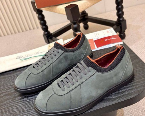 Мужские кроссовки Loro Piana Soho 2.0 Walk - Dark Grey