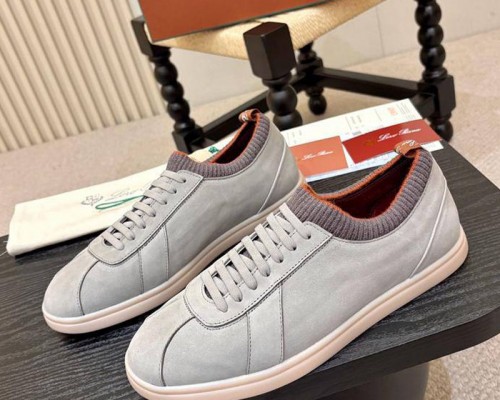 Мужские кроссовки Loro Piana Soho 2.0 Walk - Grey