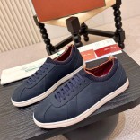 Мужские кроссовки Loro Piana Soho 2.0 Walk - Navy
