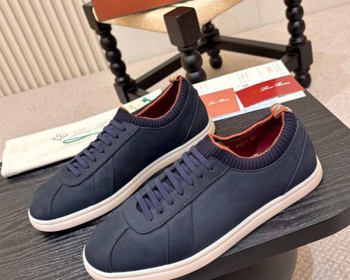 Мужские кроссовки Loro Piana Soho 2.0 Walk - Navy