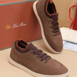 Мужские кроссовки Loro Piana Soho Walk - Brown