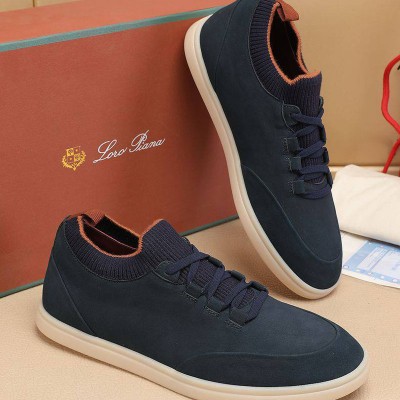 Мужские кроссовки Loro Piana Soho Walk - Navy