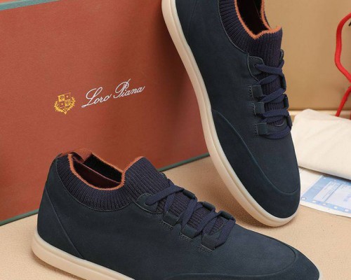 Мужские кроссовки Loro Piana Soho Walk - Navy