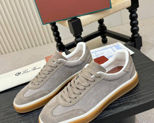 Мужские кроссовки Loro Piana Tennis Walk - Beige