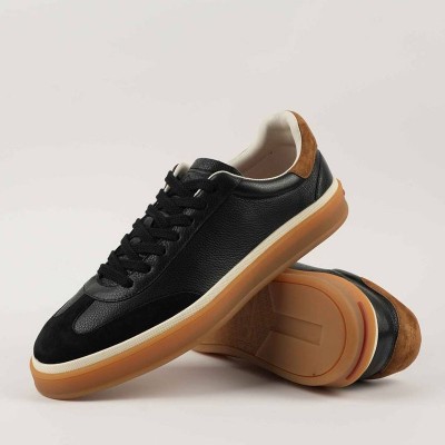 Мужские кроссовки Loro Piana Tennis Walk - Black