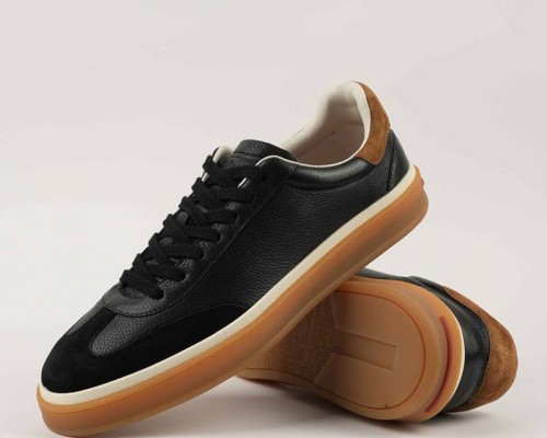 Мужские кроссовки Loro Piana Tennis Walk - Black