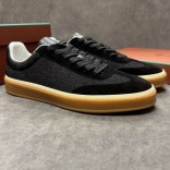 Мужские кроссовки Loro Piana Tennis Walk - Black
